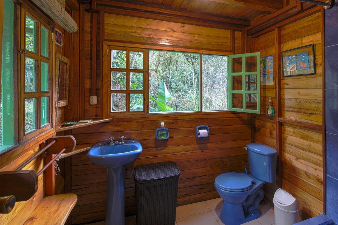 Mindo Eco Chalet Con Rio Y Cascada Kültér fotó