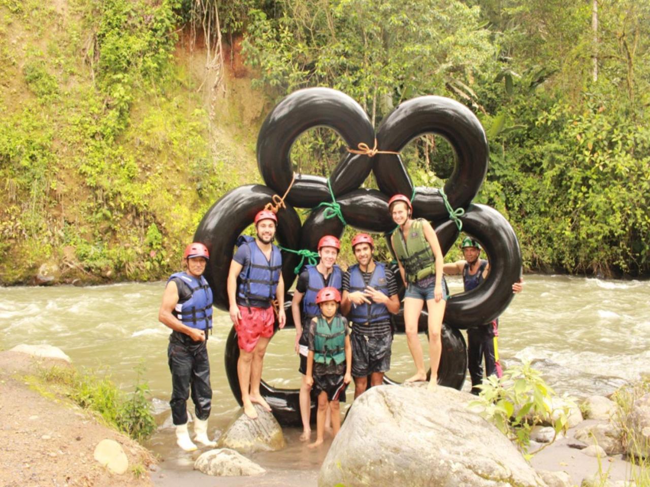 Mindo Eco Chalet Con Rio Y Cascada Kültér fotó